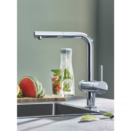 Смеситель для мойки Grohe Blue Pure Minta 119706, с функцией фильтрации