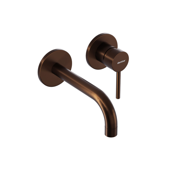 360260500 Scandinavian Pure Смеситель для умывальника Damixa монтируемый в стену, розовое золото