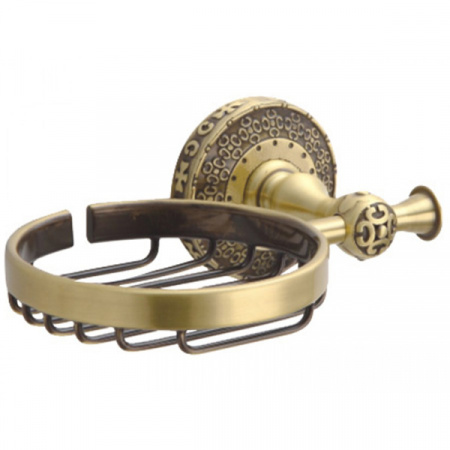 Мыльница решетчатая для ванной комнаты ZorG AZR 05 BR