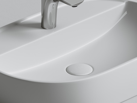 Умывальник накладной Ceramicanova Element 600*400*125мм, Белый, CN6035