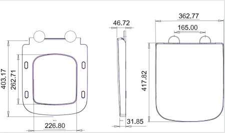 Унитаз Taliente Elegia Vortex EG25065 напольный с бачком