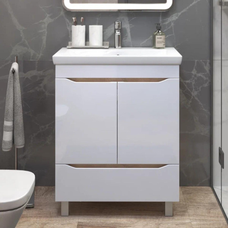 Тумба под раковину напольная VIGO Grani 285 дуб золотой, 70 см