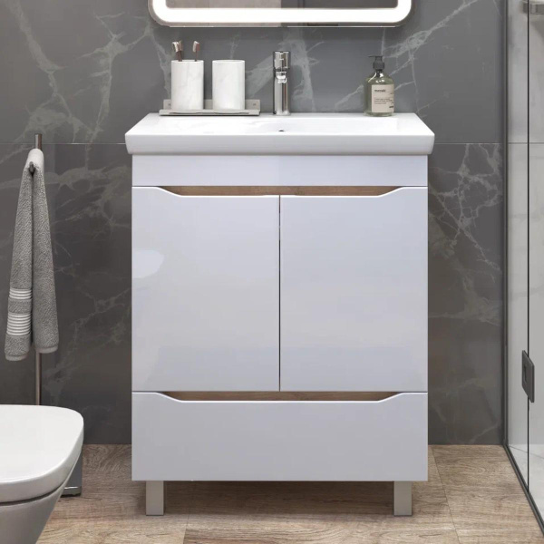 Тумба под раковину напольная VIGO Grani 285 дуб золотой, 70 см