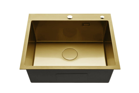 Кухонная мойка Roxen Simple 60 PVD (gold)