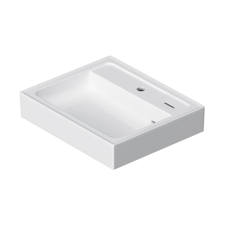 M85WCC0601WG050 X-Joy, Раковина над стиральной машиной AM.PM, керамическая, 60x50 см, белый глянец