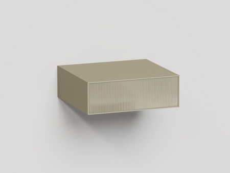 Подвесной модуль Salini Armonia 600x200 без выреза под сифон, никель, 27A.1.600.200.02.0