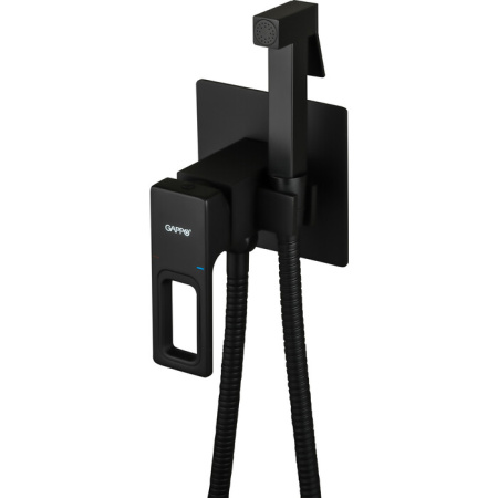 Смеситель для душа Gappo G7217-6 встраиваемый, черный