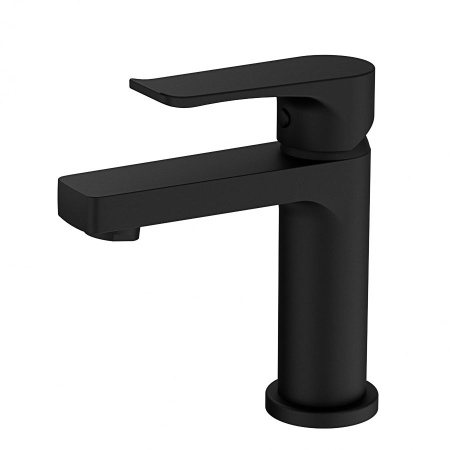 Смеситель для раковины WONZON & WOGHAND, Черный матовый (WW-A40222-MB)