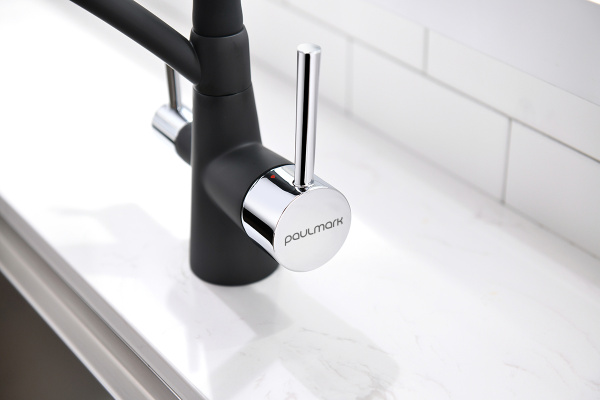 Смеситель для кухни Paulmark SIЕGEN Si213111-401, антрацит
