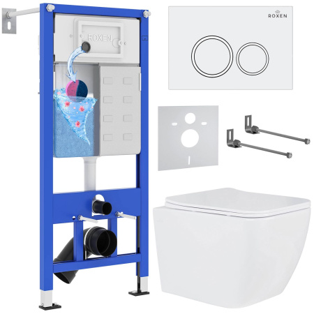 Комплект 6 в 1 Roxen StounFix Dual Fresh 503394 (состоит из: 710200, Santi 410260W, 530135-01)