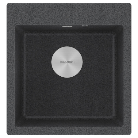 Мойка Paulmark KANTE 50 PM105152-DG 520х510х200 мм, IT-GRANIT, графит