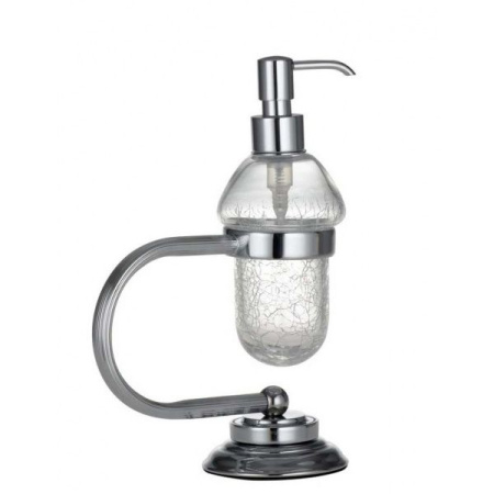 Дозатор для жидкого мыла Boheme Murano 10909-CR Хром