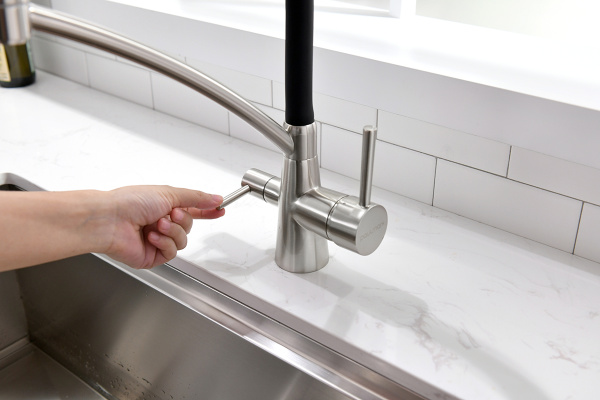 Смеситель для кухни Paulmark SIЕGEN Si213111-NI, никель