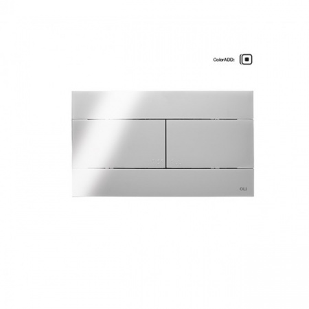 Инсталляция для унитазов Oli 80 883423 c панелью смыва Slim хром