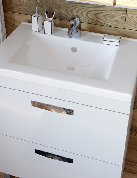 Тумба под раковину напольная VIGO Plaza tn.PLA.FOS.60.2Y, 60 см