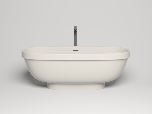 Ванна отдельностоящая Salini GRECA 180x80 покраска по RAL полностью, S-Stone, матовый 103121MF