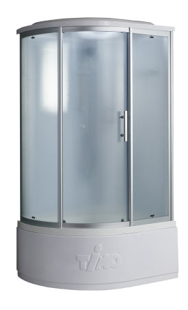 Душевая кабина Timo Standart Т-6610 Silver R  110*85*220, турецкая баня хамам