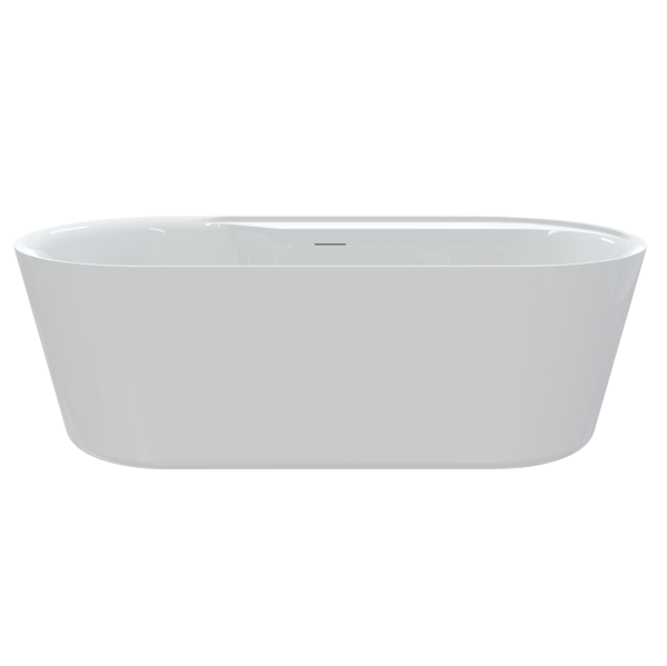 Ванна AQUAme акриловая отдельностоящая AQM3505GW-R