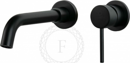 Cмеситель для раковины FILARETE Roun FL4020 (Черный матовый)