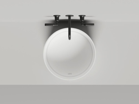 Раковина накладная Salini ARMONIA ROUND 02, белый, 130422M