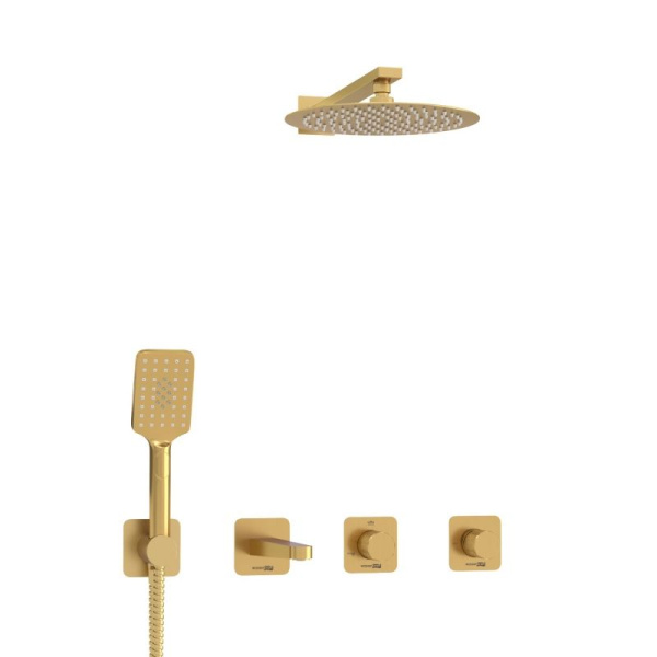 A8251.307.308.180.259.285.194.201 Встраиваемый комплект для ванны WasserKRAFT с верхней душевой насадкой, лейкой