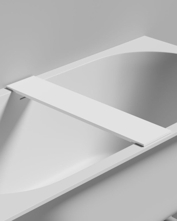 Полка для встраиваемой ванны Salini GABBIANO IN 880, белый, 1906208M