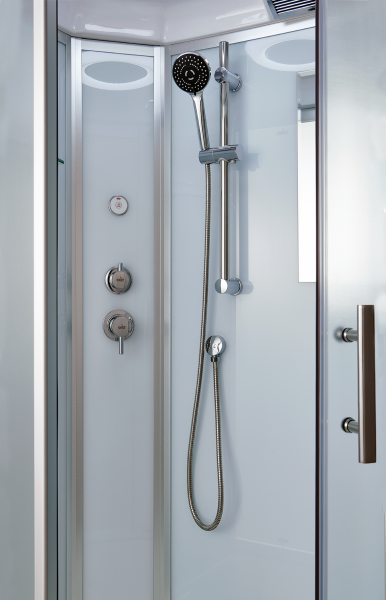 Душевая кабина Timo Standart Т-6610 Silver L  110*85*220, турецкая баня хамам