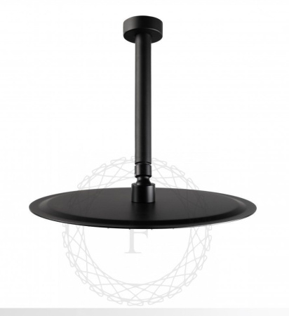 Душевая система скрытого монтажа FILARETE Roun FL1024 (Черный матовый)