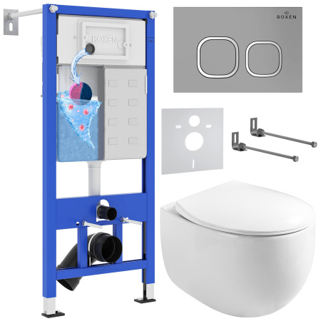 Комплект 6 в 1 Roxen StounFix Dual Fresh 964123 (состоит из: 710200, Santi 410280M, 530170-01)