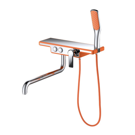 Смеситель для ванны D&K Berlin DA1443313, оранжевый