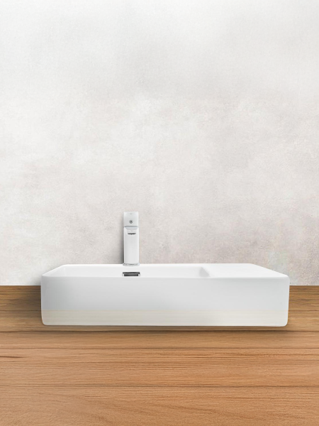 Раковина накладная WeltWasser WW SK ELBACH 2223 L