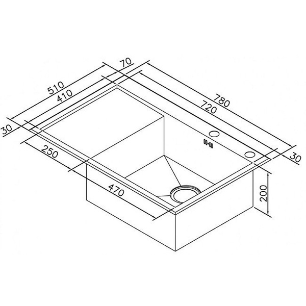 Мойка ZorG INOX Х 7851 R