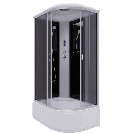 Душевая кабина Niagara Classic NG-2510-14LP (120х80х215) высокий поддон(40см),стекло тонированное