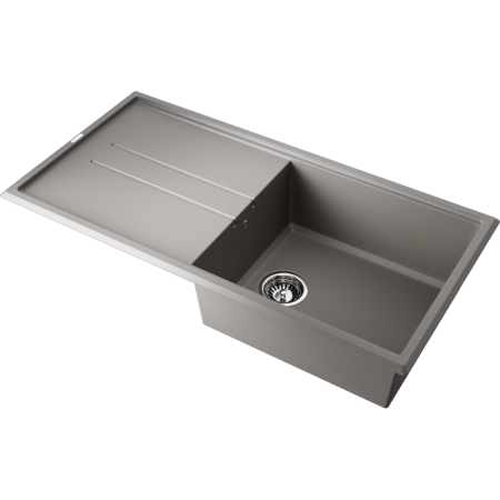 Кухонная мойка Omoikiri Tedori 100-GR Tetogranit/leningrad grey 4993567