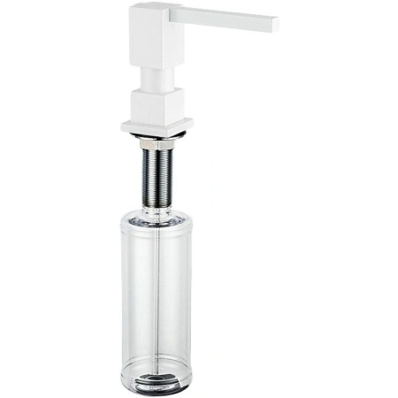 G404-8  (латунь.дозатор д/мой.белый-кварц 300мл)