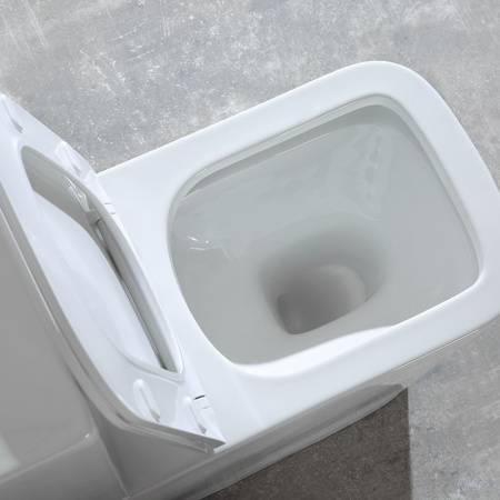 Унитаз-компакт Vincea Hope VT2-201, цвет белый, ультратонкое сиденье soft-close, P-trap