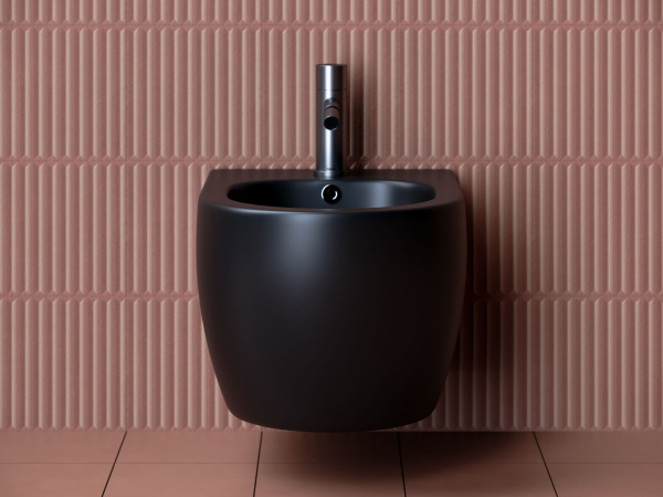 Подвесное биде Ceramicanova Play, черный матовый, CN3002MB