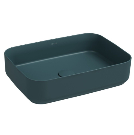 Раковина ISVEA Infinity накладная 500*360*120 цвет изумрудный 10NF65050SV-2P