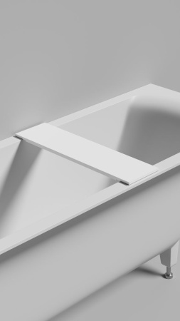Полка для встраиваемой ванны Salini GABBIANO IN 680, белый, 1906203M