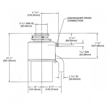 Измельчитель пищевых отходов InSinkErator LC-50-13