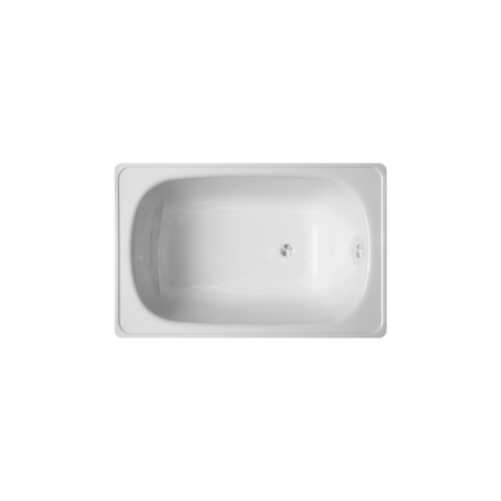 Ванна Smavit Cassia Mini Titanium 105×65 см 1101101-22 с ножками для ванн Smavit Standart , шумоизоляцией (комплект из 3-х штук)