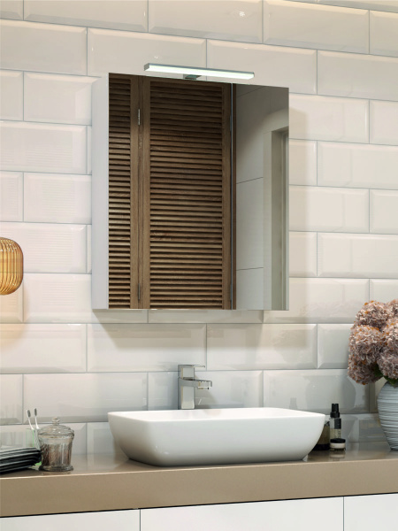 Зеркальный шкаф VIGO Plaza zsh.PLA.60.El, 60 см