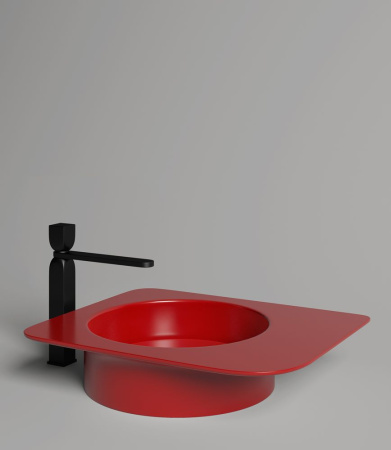 Раковина накладная Salini ALDA 01, белый, 110611G