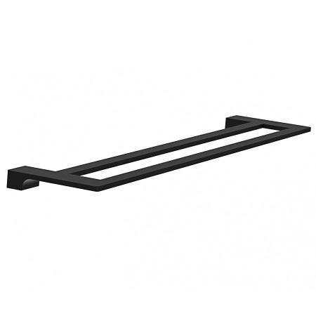 Полотенцедержатель двойной WONZON & WOGHAND, Черный (WW-9111-BL)