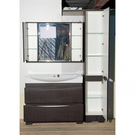 Зеркало-шкаф Misty Элвис 105 венге