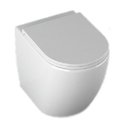 Унитаз ISVEA Infinity приставной 365*520*400 белый 10NF10001SV