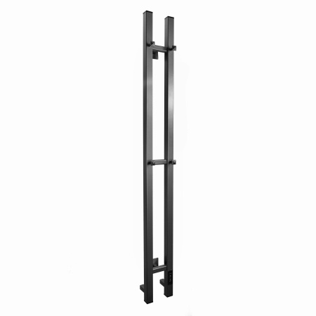 Полотенцесушитель электрический с/т Comfysan Alto-K EC-2 120/10, оружейная сталь, НЕ ПРОИЗВ