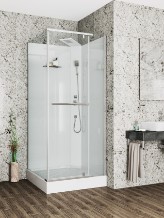 Кабина MiMi90T душевая Ceruttispa (90x90x215-225)