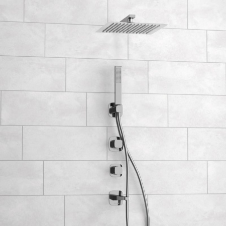 A8651.313.314.090.118.326.087.103 Встраиваемый комплект для ванны WasserKRAFT с верхней душевой насадкой, лейкой