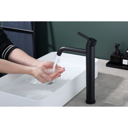 Смеситель для раковины Splenka S221.15.06, черный